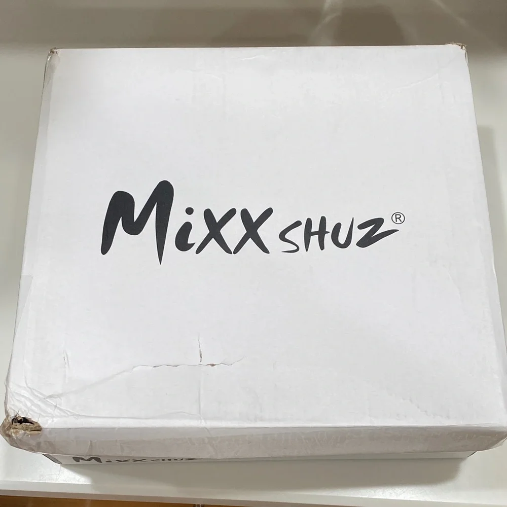 New Mixx Shuz Patent Light Pink Mayra Boots Size 9 - Picture 2 of 13